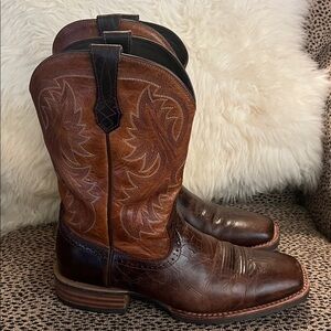 Ariat Men's Quickdraw boots - size 11D - brown